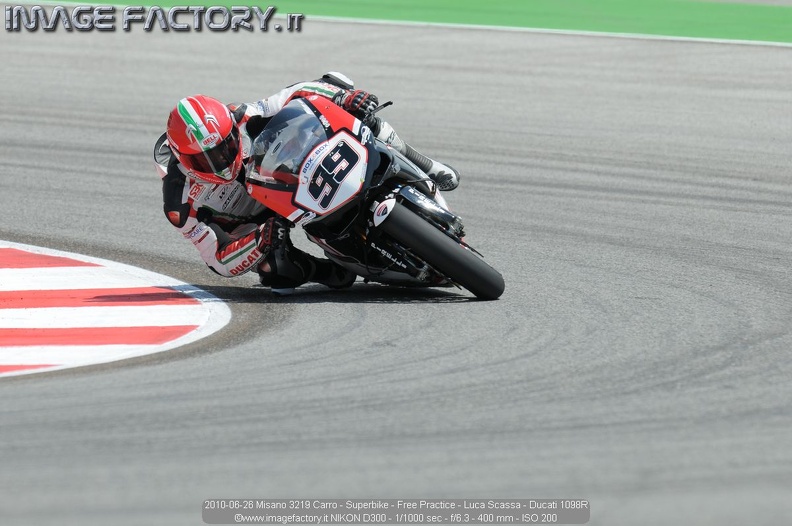 2010-06-26 Misano 3219 Carro - Superbike - Free Practice - Luca Scassa - Ducati 1098R.jpg